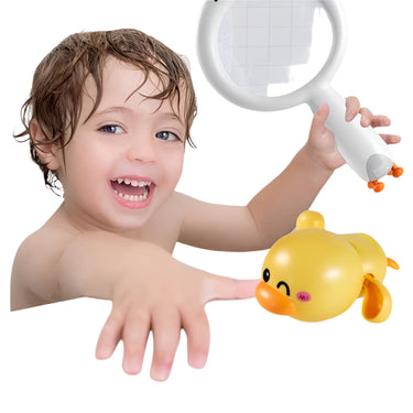 SplashyDuck | Diversión salpicante en el baño - Juguete de pato adorable con rociador de agua